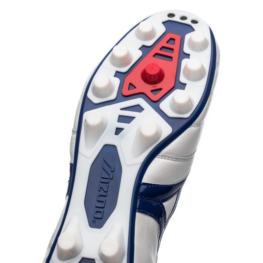 Mizuno Morelia II Made in Japan FG Next Wave - White/High Risk Red