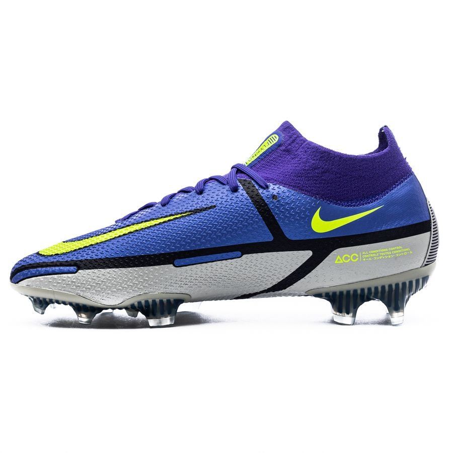 Nike Phantom GT 2 Elite DF FG Recharge - Sapphire/Volt/Grey Fog