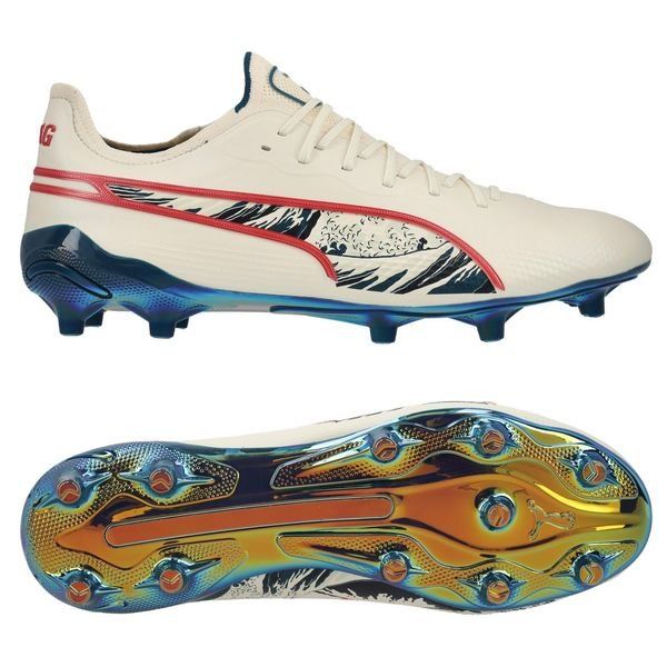 PUMA X Unisport King Ultimate FG/AG Conquer your Mountain - White