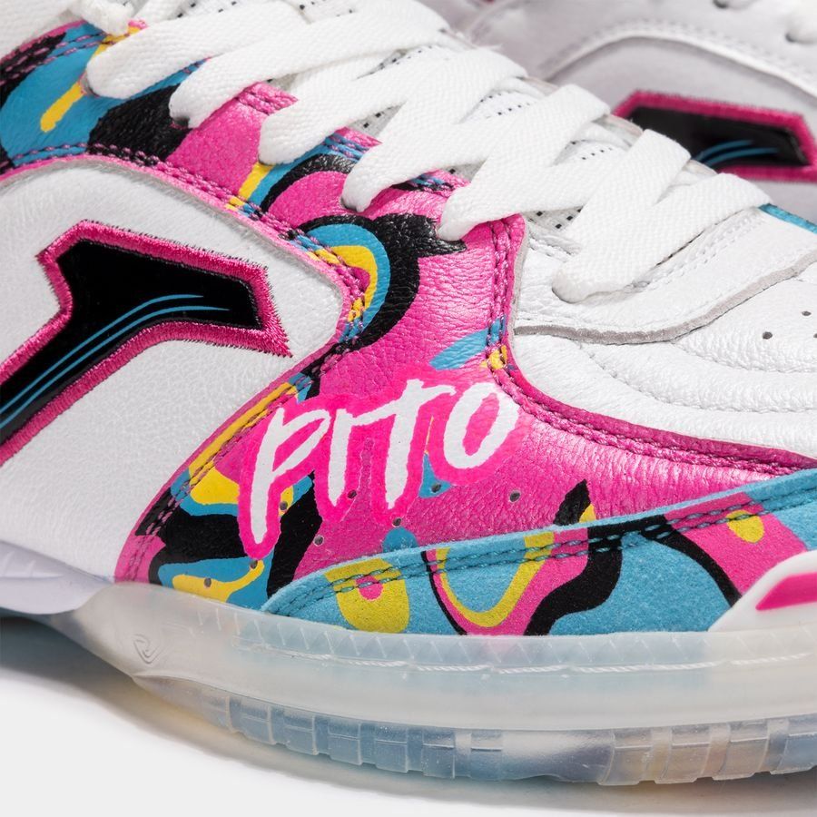 Joma Top Flex Pito IN - White Coral/Multicolor