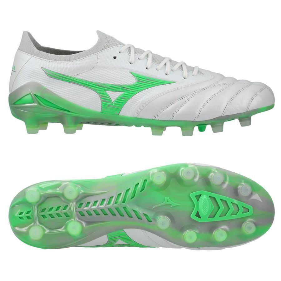 Mizuno Morelia Neo IV Beta Made in Japan FG Frontier - Blanc/Vert