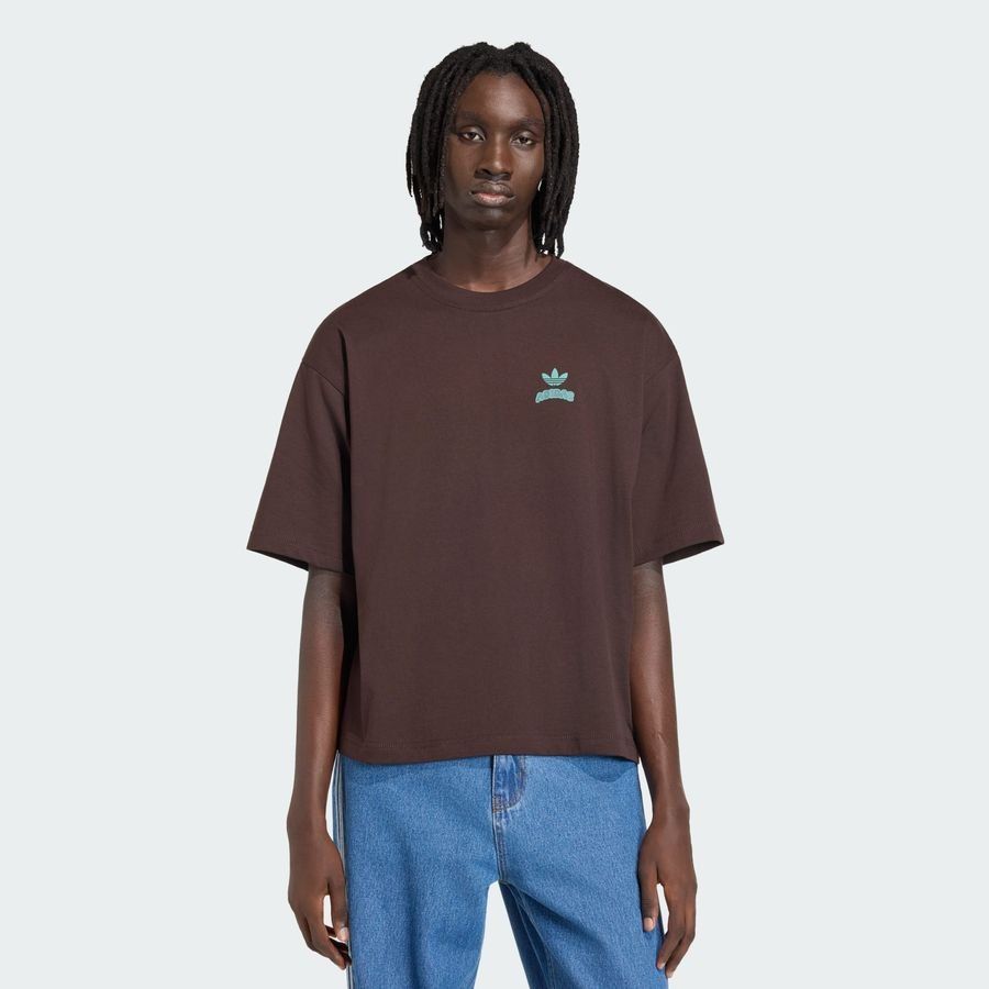 Adidas Originals Pixelated Burget Character Graphic T-shirt