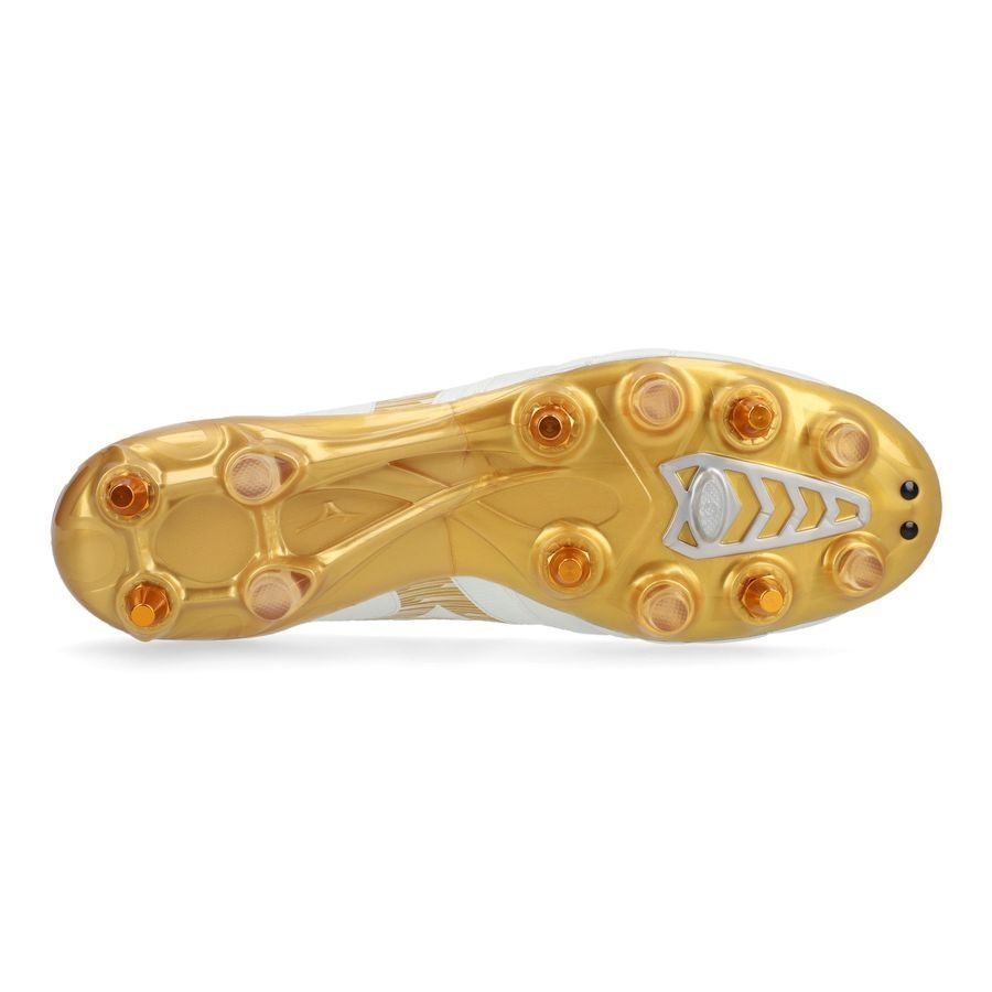 Mizuno Morelia Neo IV Beta Elite SG Bright Gold - White/Gold/Cool Gray