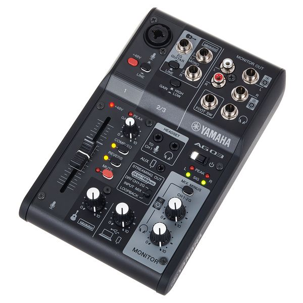 Yamaha AG03 MK2 BK – United States