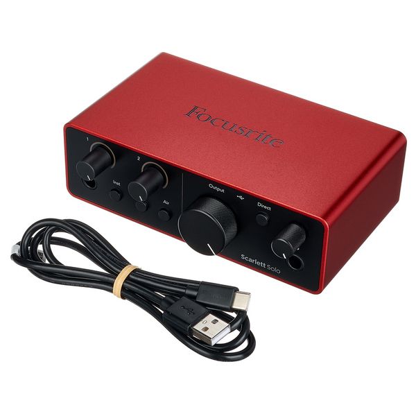 Focusrite Scarlett Solo 4th Gen – Thomann România