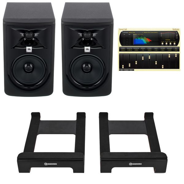 JBL 305P MKII Tilt Stand Bundle – United States