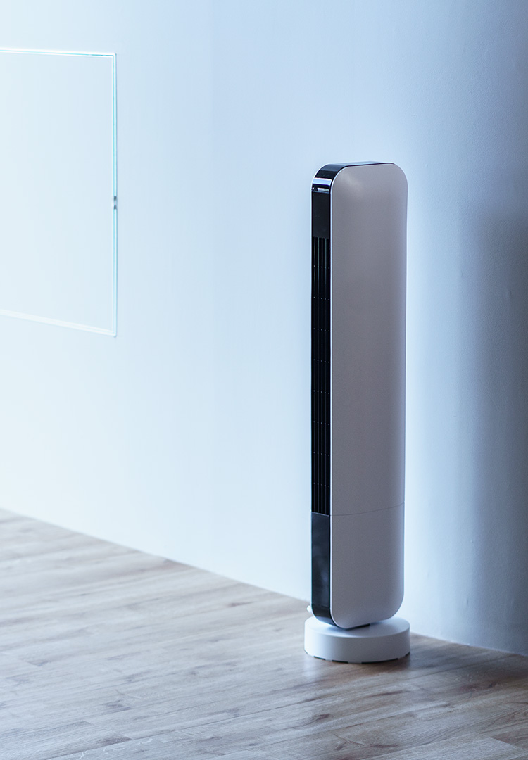 SLIM TOWER FAN（スリムタワーファン）｜PRODUCT｜THREEUP（スリーアップ）