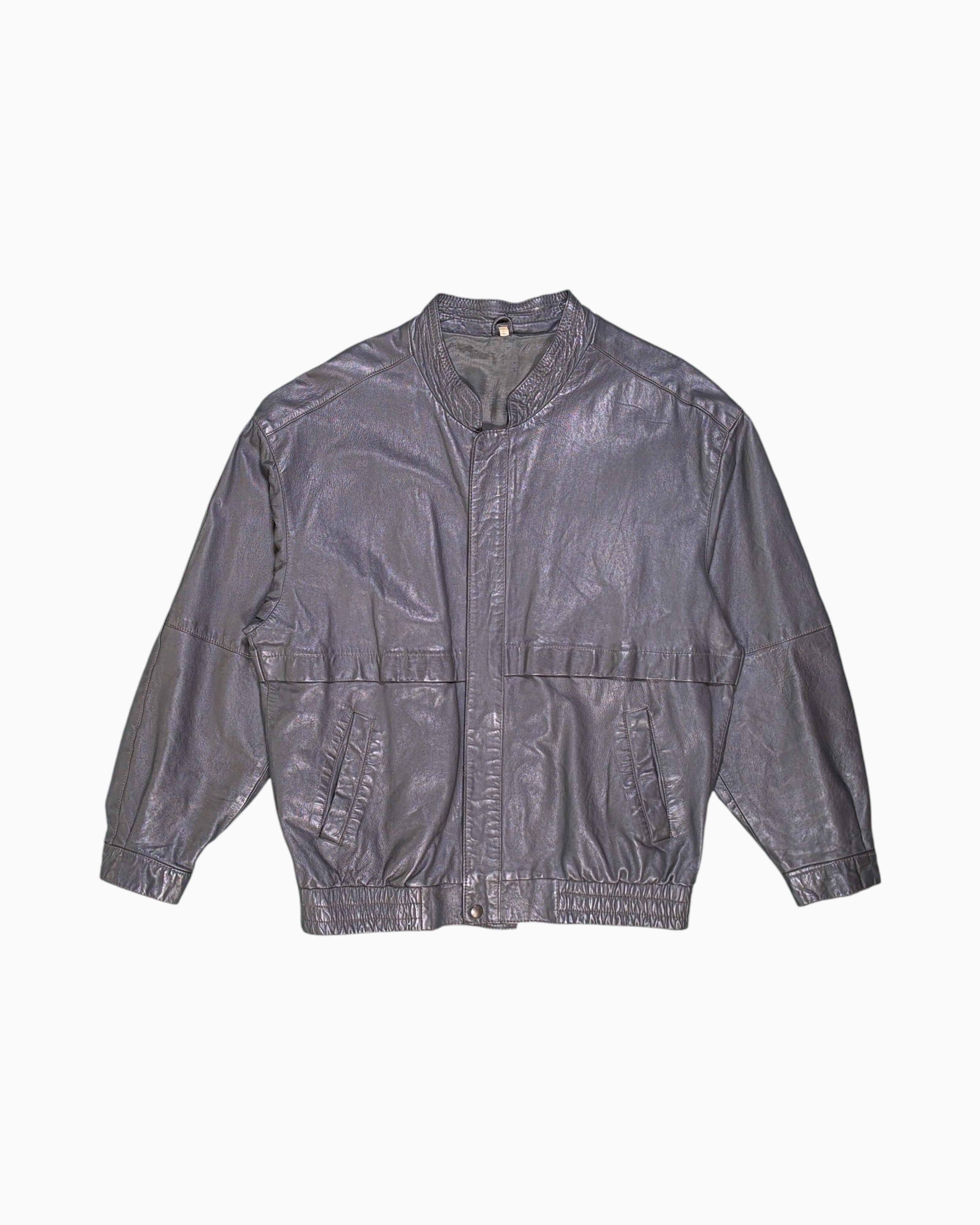 Vintage 80s/90s Unknown Leather Bomber Jacket 48 Streetwear