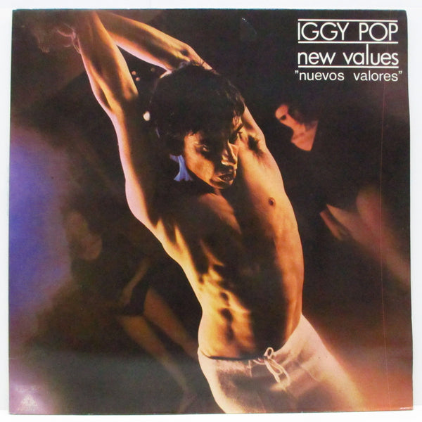 IGGY POP (イギー・ポップ) - New Values (Spain 80's再発「黒山ラベ