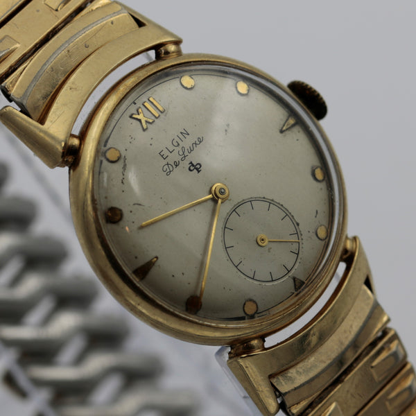 1946 Elgin 10K Gold Made in USA Mechanical Wrist Watch – Ticktock Guru