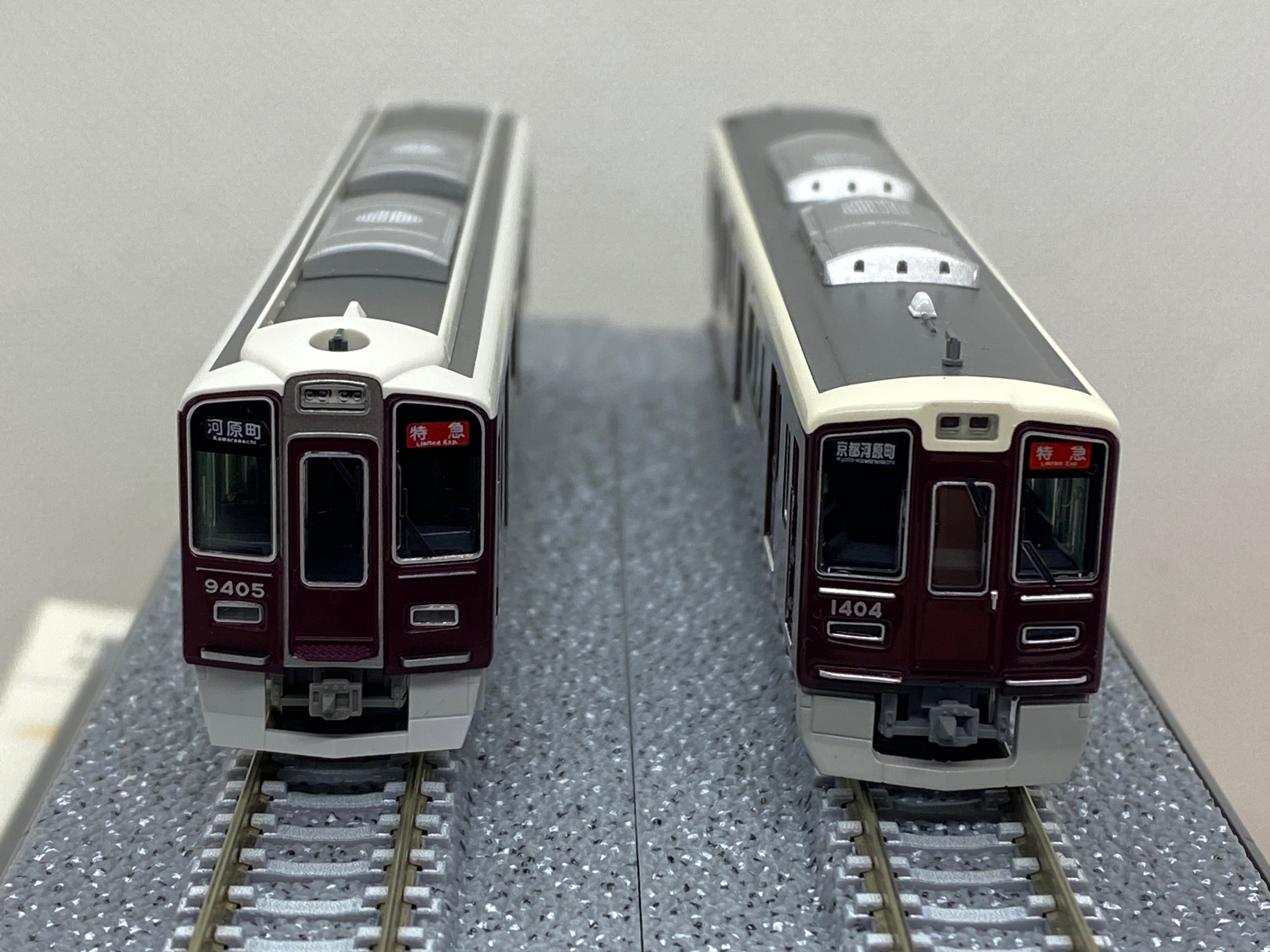 阪急1300系（ポポンデッタ・N）入線レビュー – MSangaの鉄道模型のページ