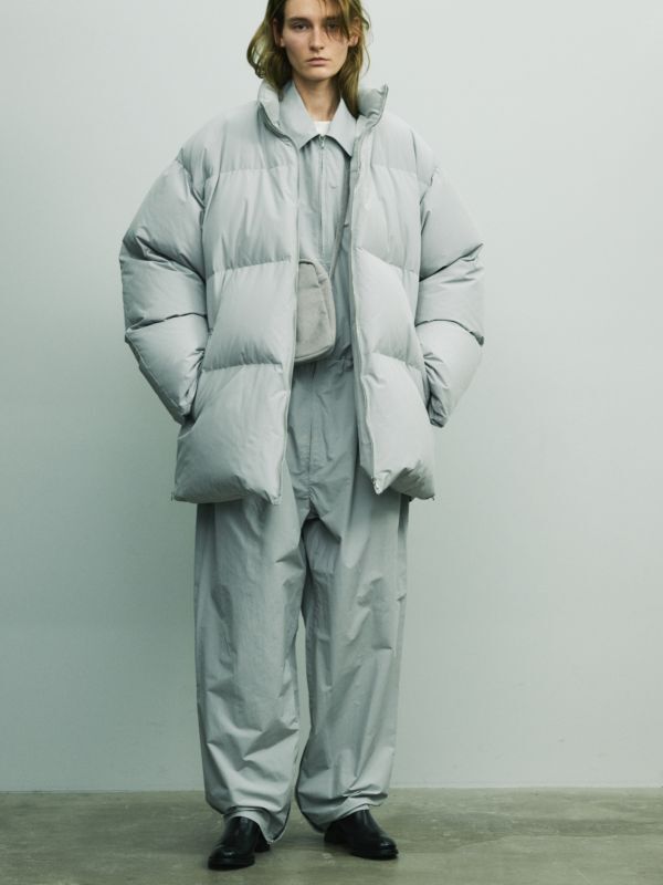 stein OVERSIZED REVERSIBLE DOWN JACKET・LT.GREY - tity