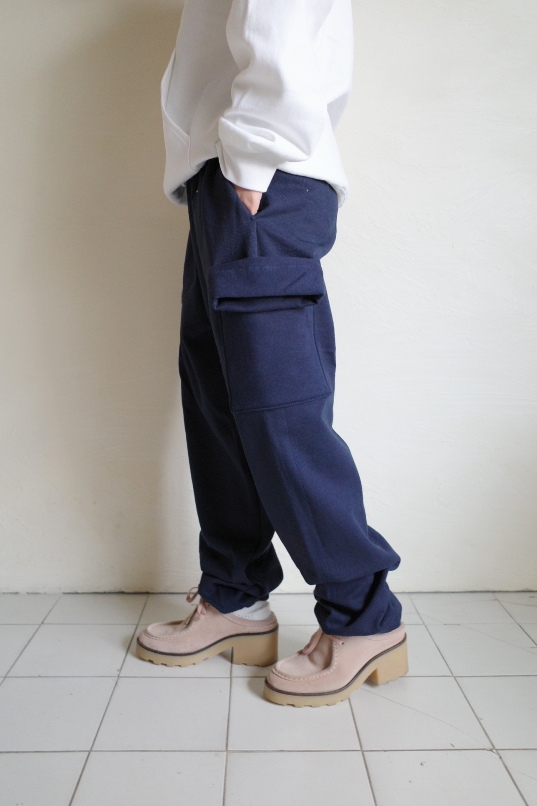 RELAX FIT リラックスフィット ”Sweat Cargo Pants”スウェットカーゴ