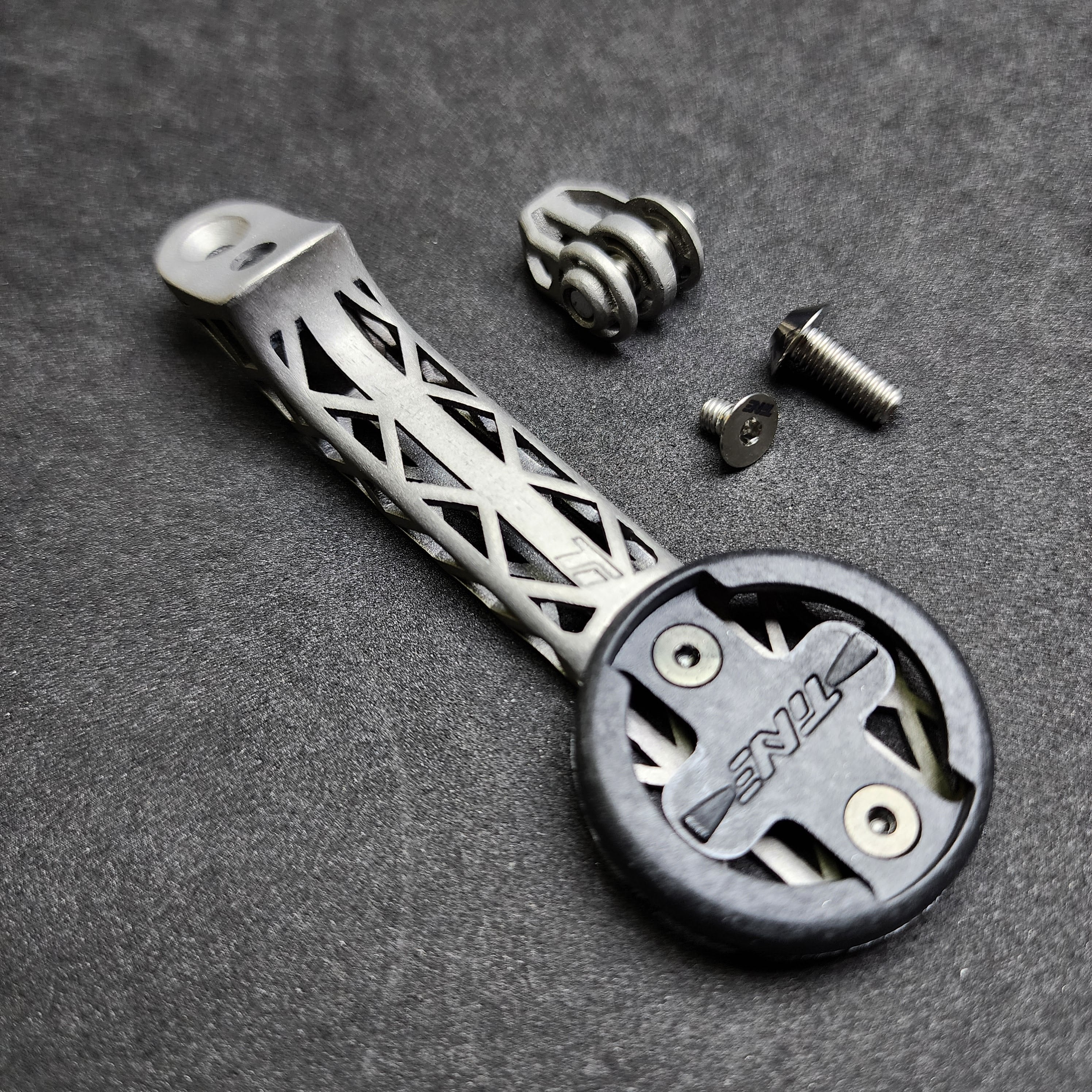 Colnago CC01 3D Printed Titanium Computer Mount | Garmin Wahoo