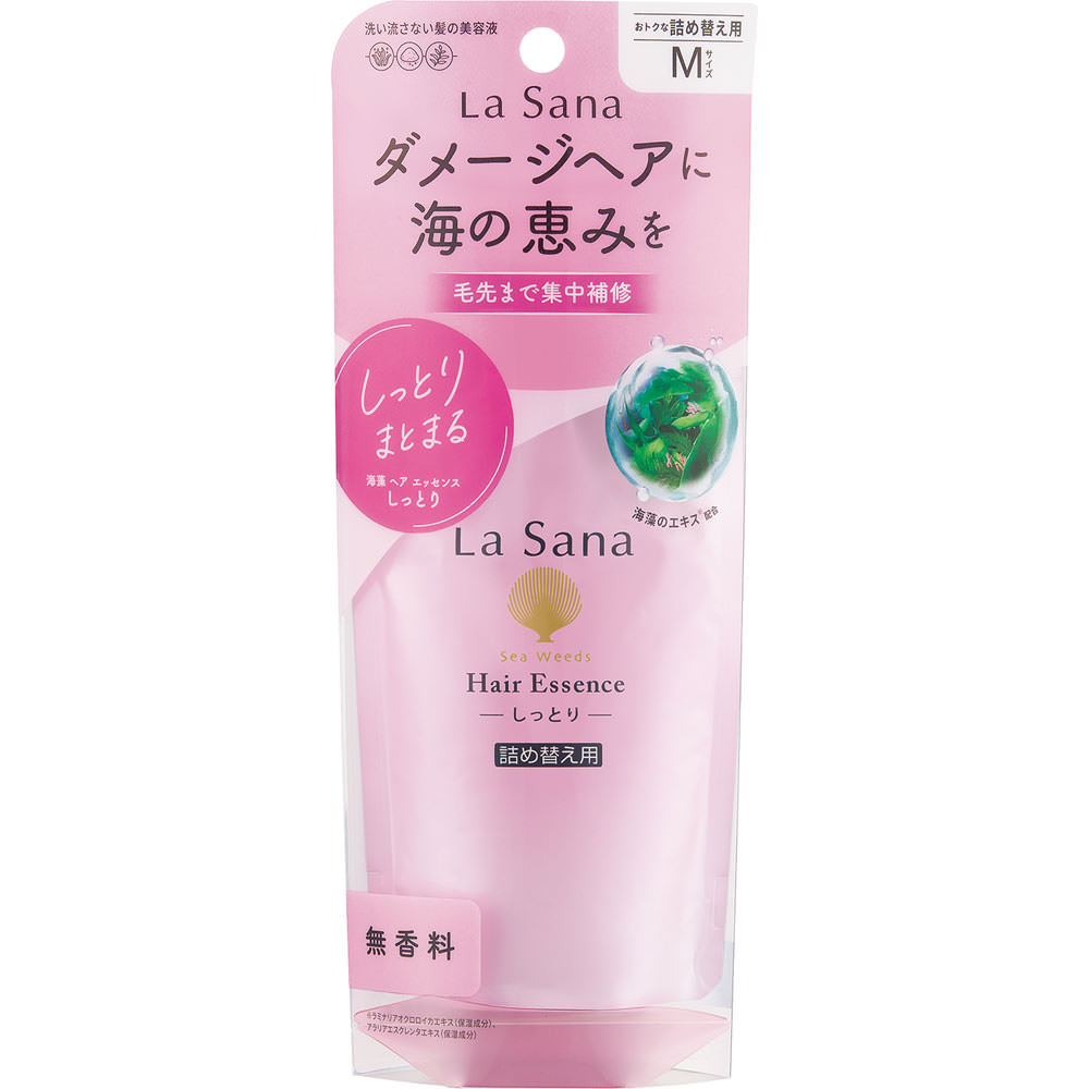 ラサーナ 海藻 ヘア エッセンス しっとりM 詰め替え用 70mL: ヘアケア