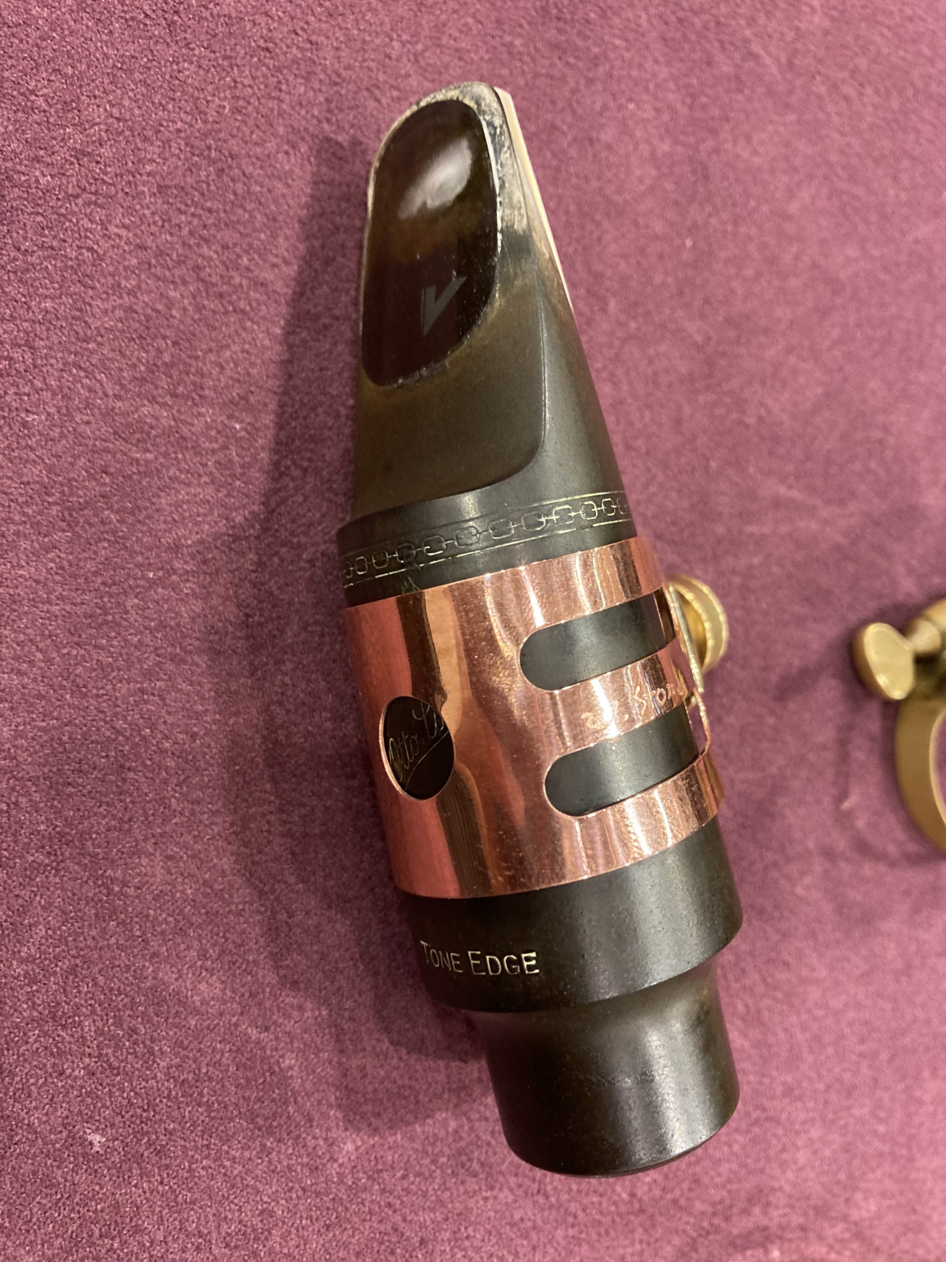 石森管楽器Woodstoneバリトンサックスselmerラバー用リガチャー GP