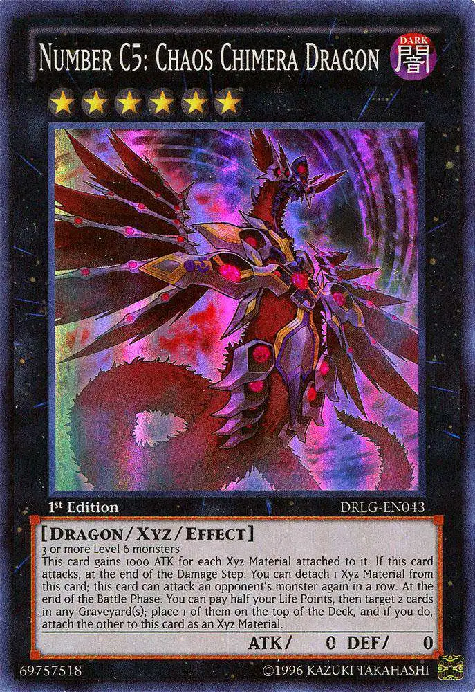 YuGiOh Trading Card Game Dragons of Legend Single Card Super Rare
