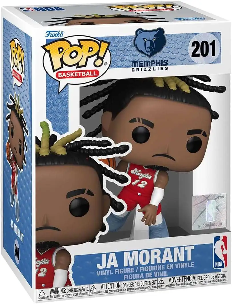 Funko NBA Memphis Grizzlies POP NBA Ja Morant Vinyl Figure 201