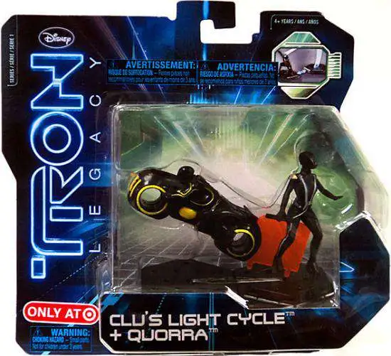 Tron Legacy Series 1 Clus Light Cycle Quorra Exclusive Figure 2
