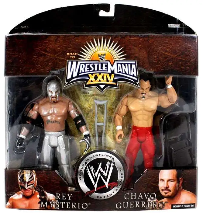 WWE Wrestling Road to WrestleMania 24 Series 1 Rey Mysterio Chavo