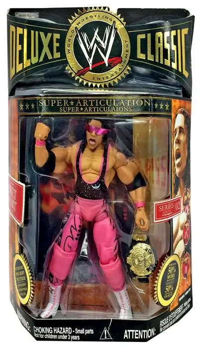 WWE Wrestling Deluxe Classic Superstars Series 2 Bret Hart