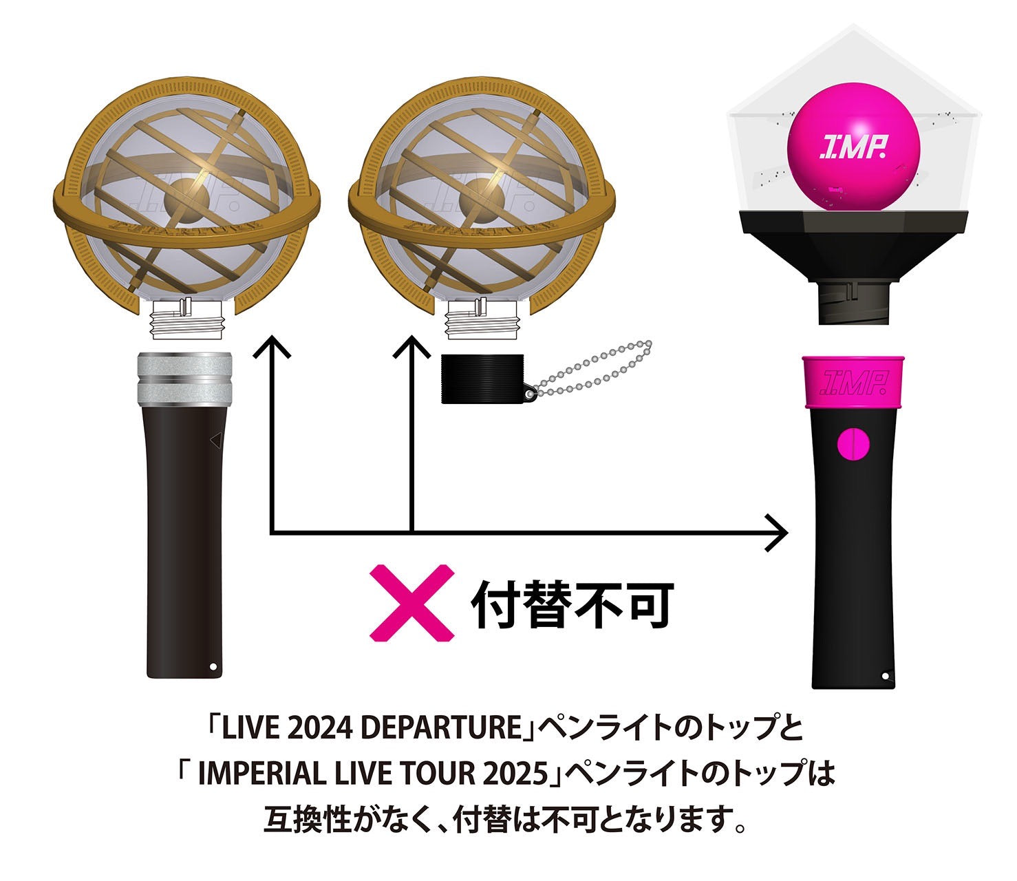 IMPERIAL]オリジナルペンライト | TOBE OFFICIAL STORE