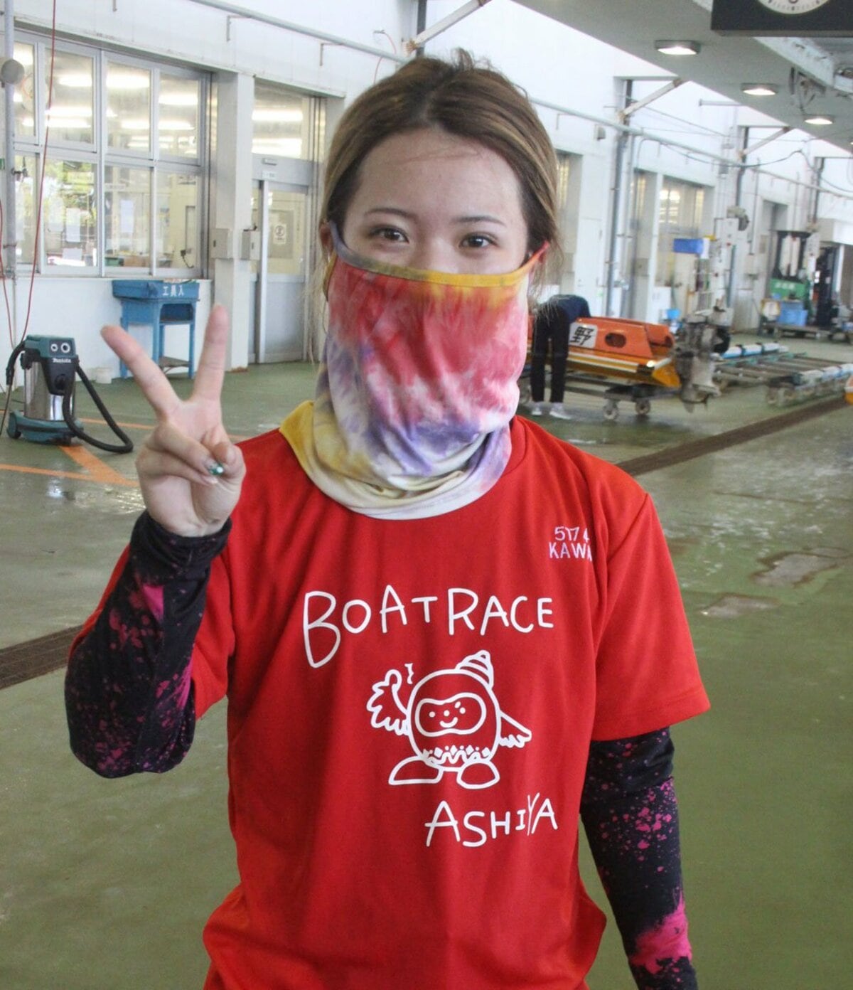r*v様 川井萌 ボートレース 直筆サイン入りトコタンぬいぐるみ ボート