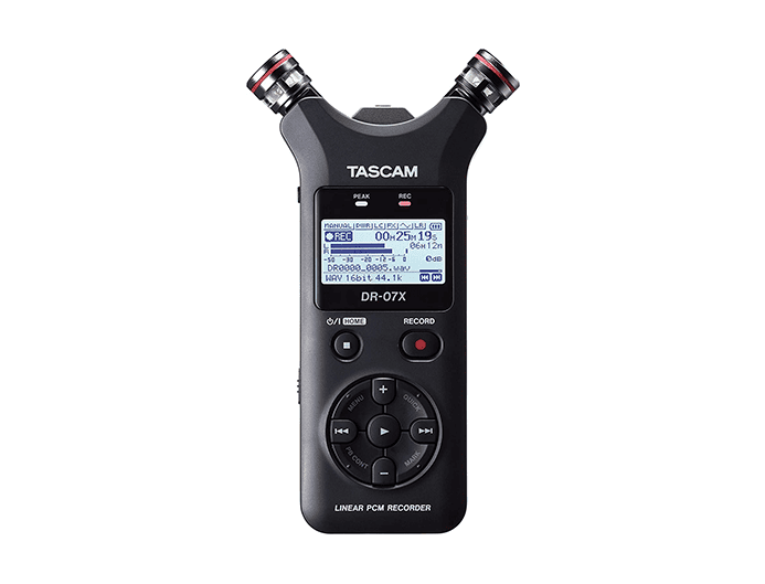レンタル]TASCAM DR-07X ステレオレコーダー | マイク・録音機材を