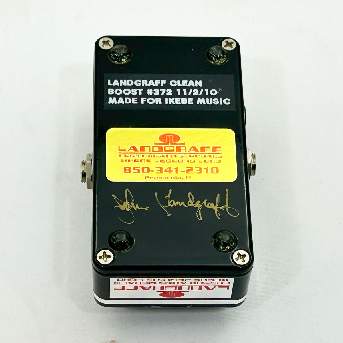 SOLD】LANDGRAFF CLEAN BOOST #372（管理番号：920） - TOKYO EFFECTOR