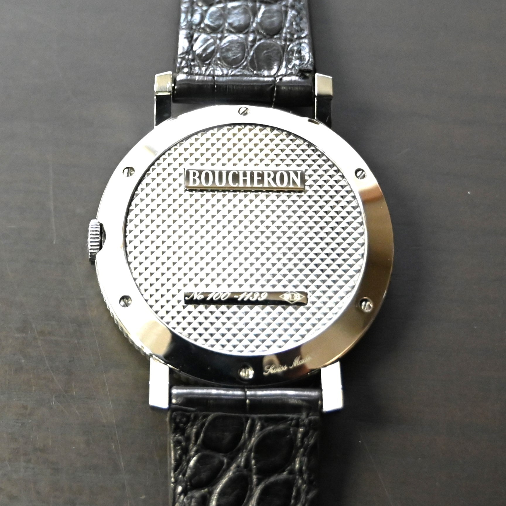 ブシュロン ロンド 自動巻きメンズ【Boucheron】WA010303 中古美品