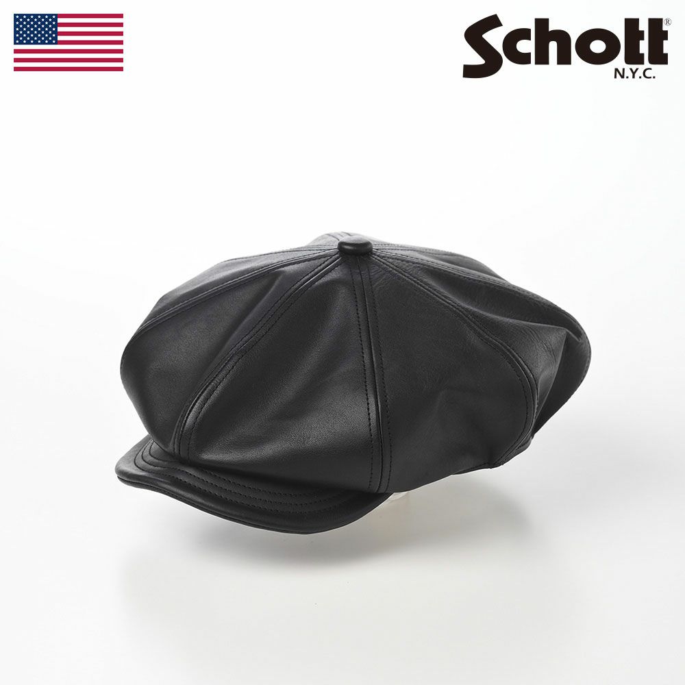 ショット キャスケット ONE STAR LEATHER CASQUETTE（ワンスターレザー