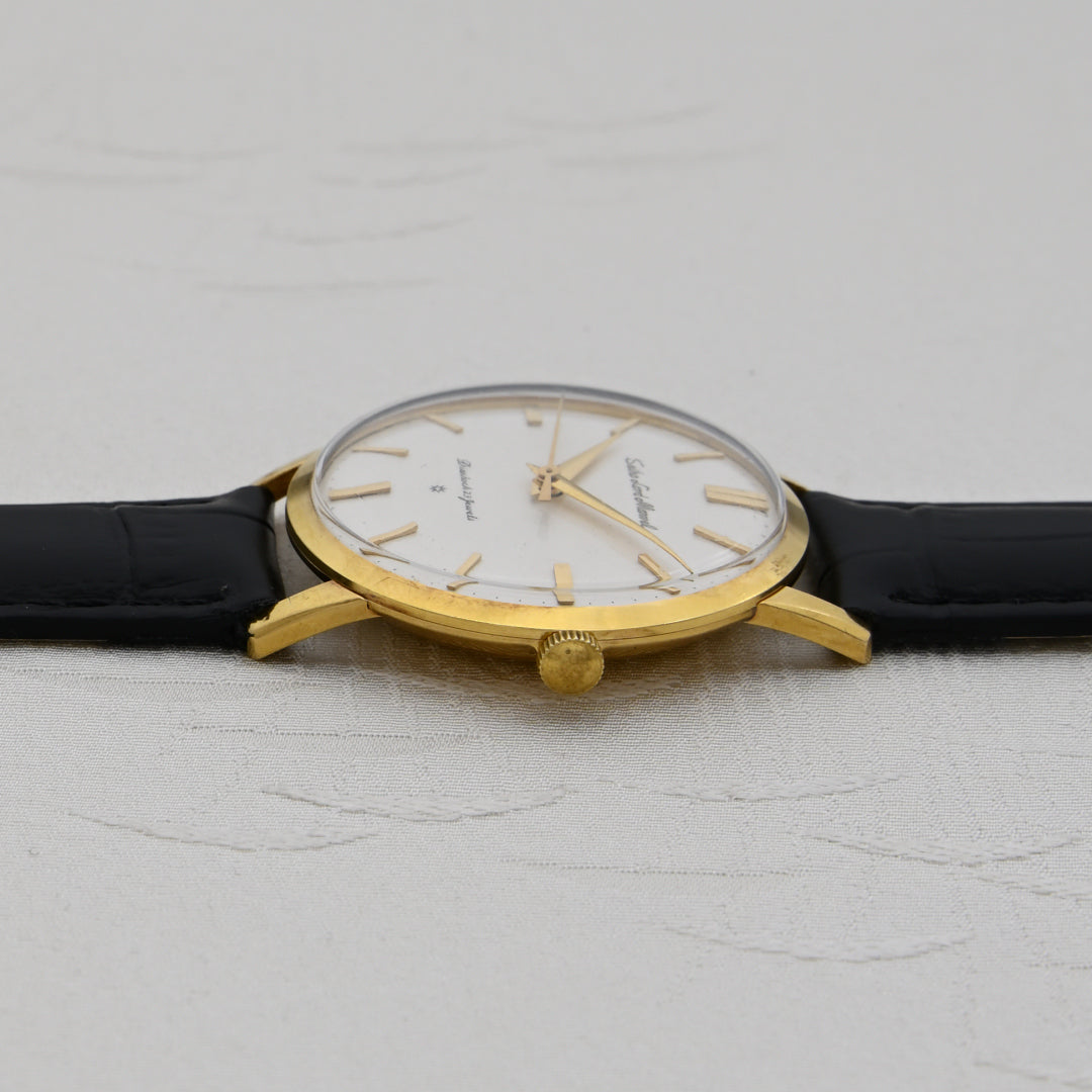 セイコー ロードマーベル 18金無垢 SD文字盤 手巻き 23石 Seiko Lord