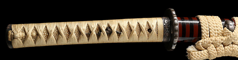 日本刀拵・黒朱鞘銀地一作拵 銘）正甫作｜日本刀・刀剣 販売専門店