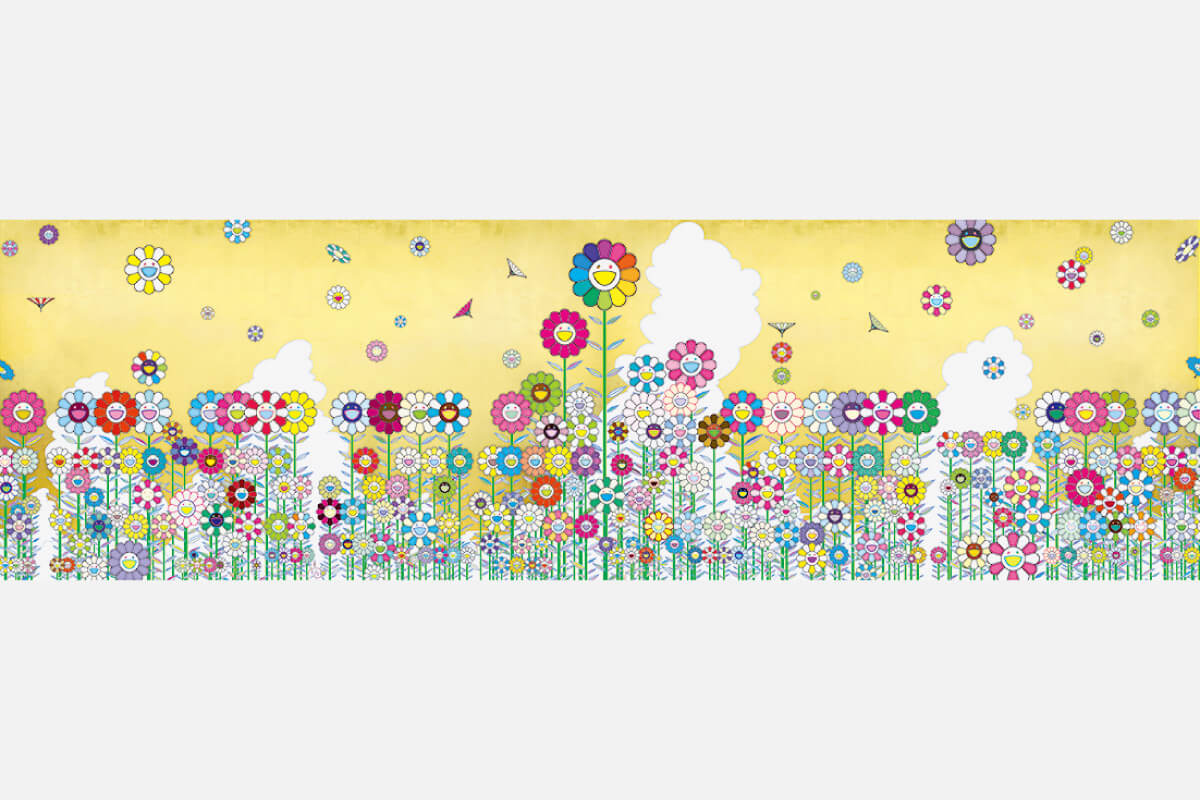 新品未開封 村上隆 もののけ京都展 フラワー パズル flower puzzle