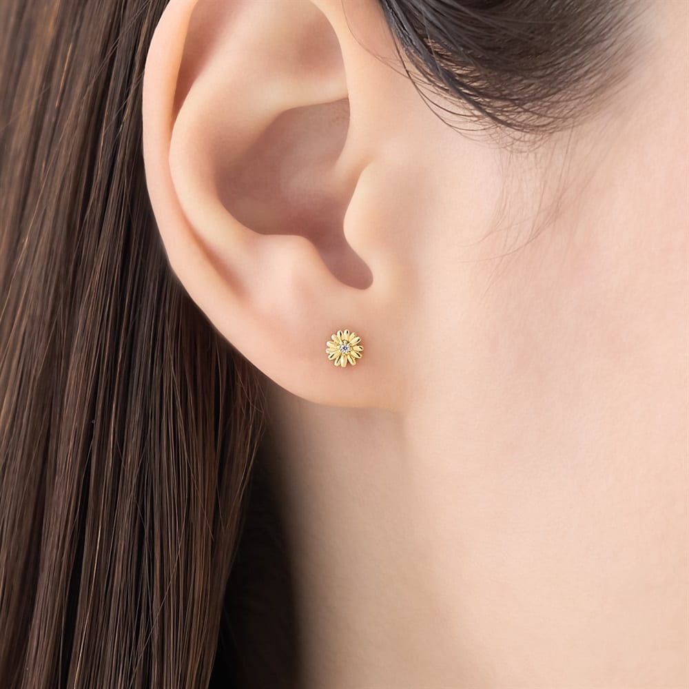 K10イエローゴールド ピアス | 112616753001 | 【公式】4℃ジュエリー