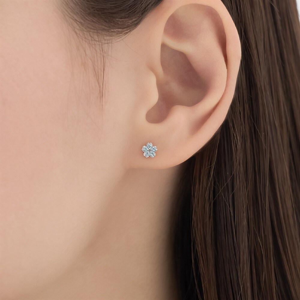 K10ホワイトゴールド ピアス | 112616753201 | 【公式】4℃ジュエリー