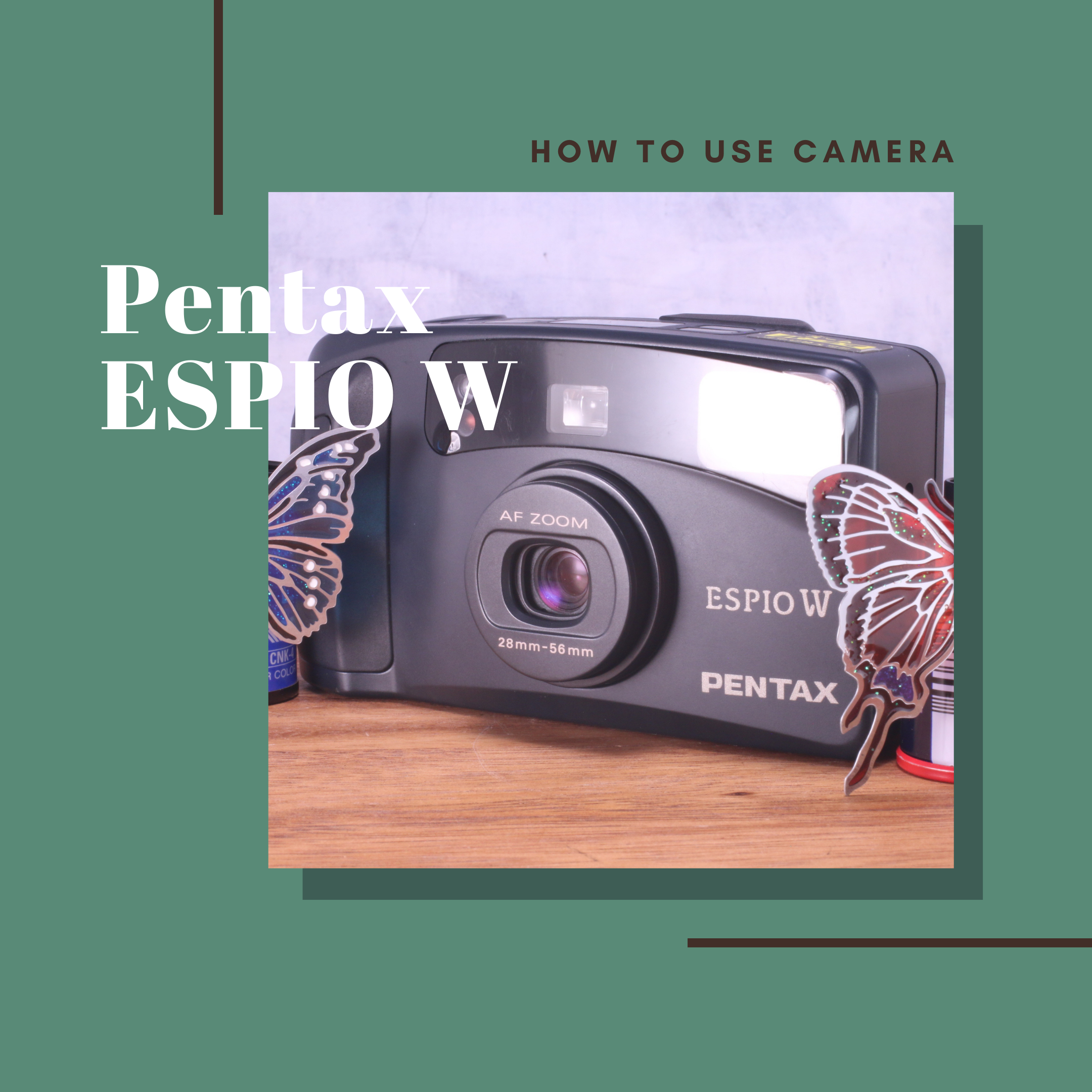 PENTAX ESPIO W の使い方 | Totte Me Camera