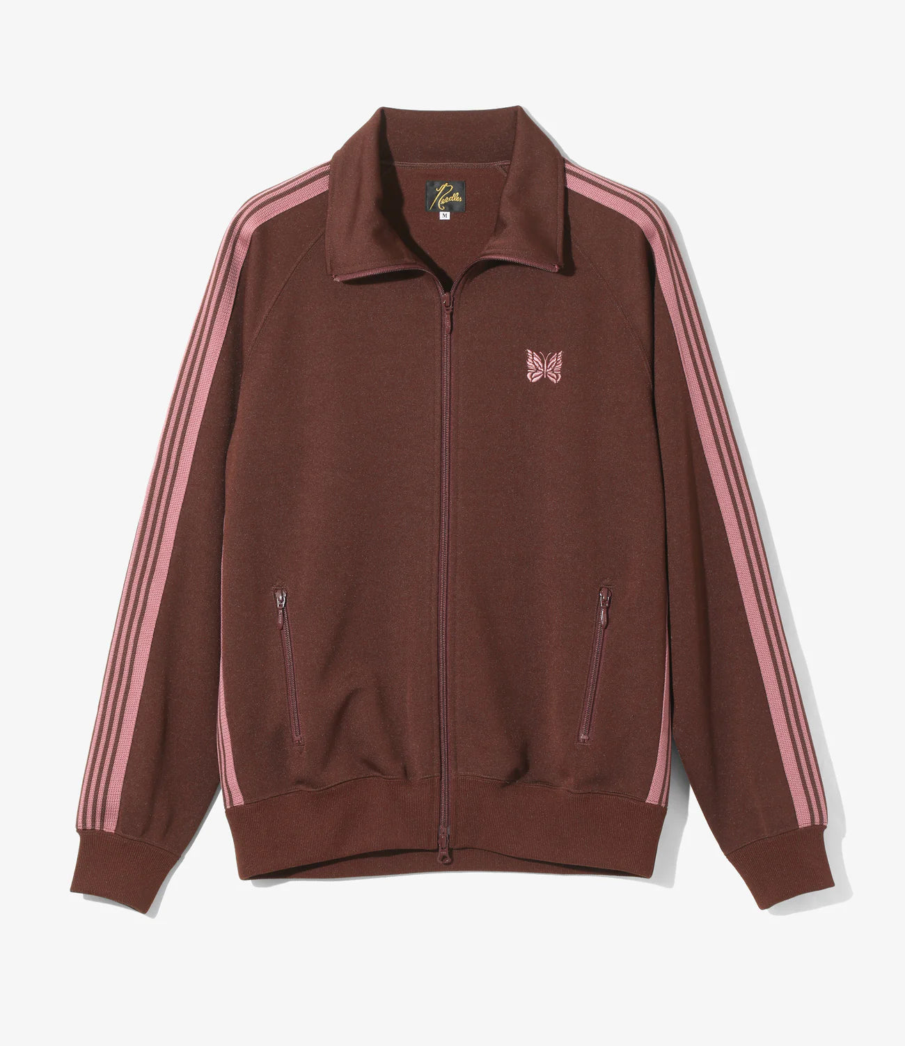 Needles Track Jacket Poly Smooth - Brown – Totem Brand Co.