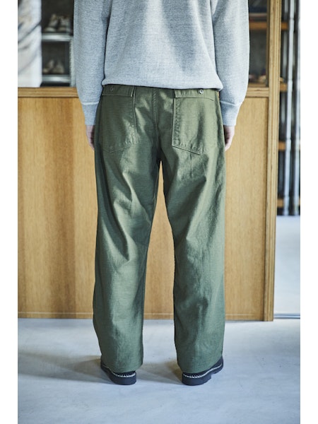 orSlow Vintage Fit Fatigue Pants (UNISEX) - Dark Olive – Totem
