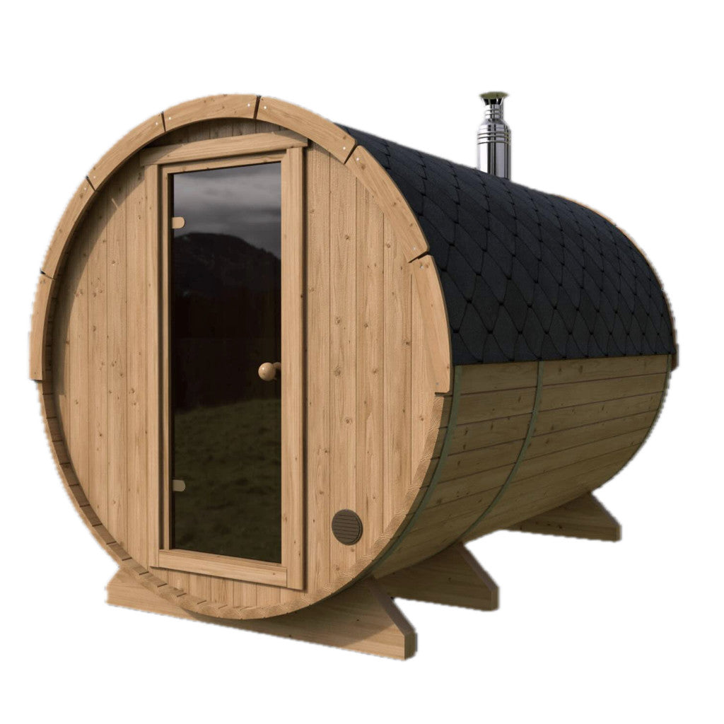 北欧産バレルサウナ 4.0m（8-10人用 / 藤森慎吾氏導入モデル / Pro