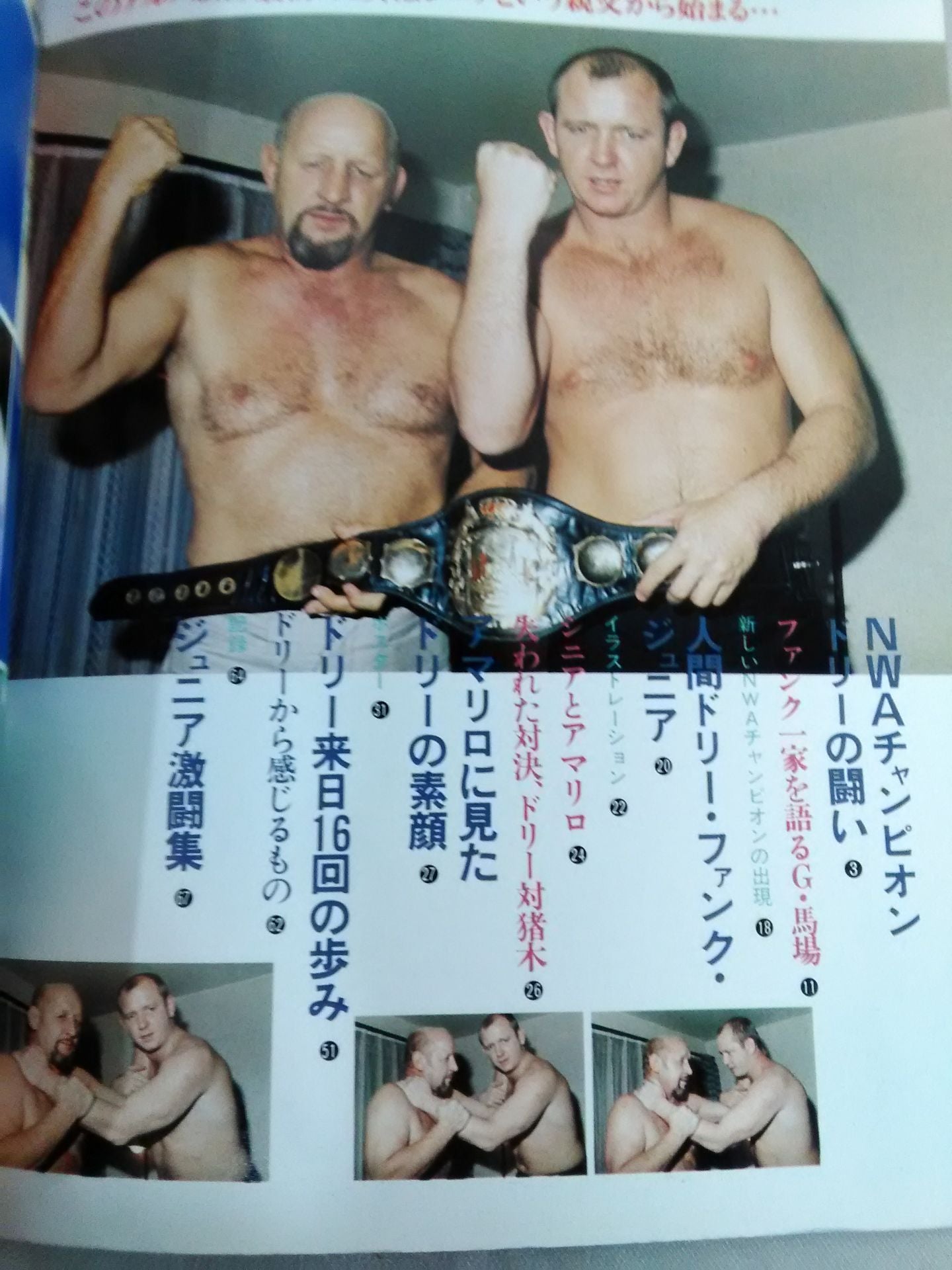 プロレスアルバム12 ドリー・ファンクJr. SPINNING TOE-HOLD – 闘道館