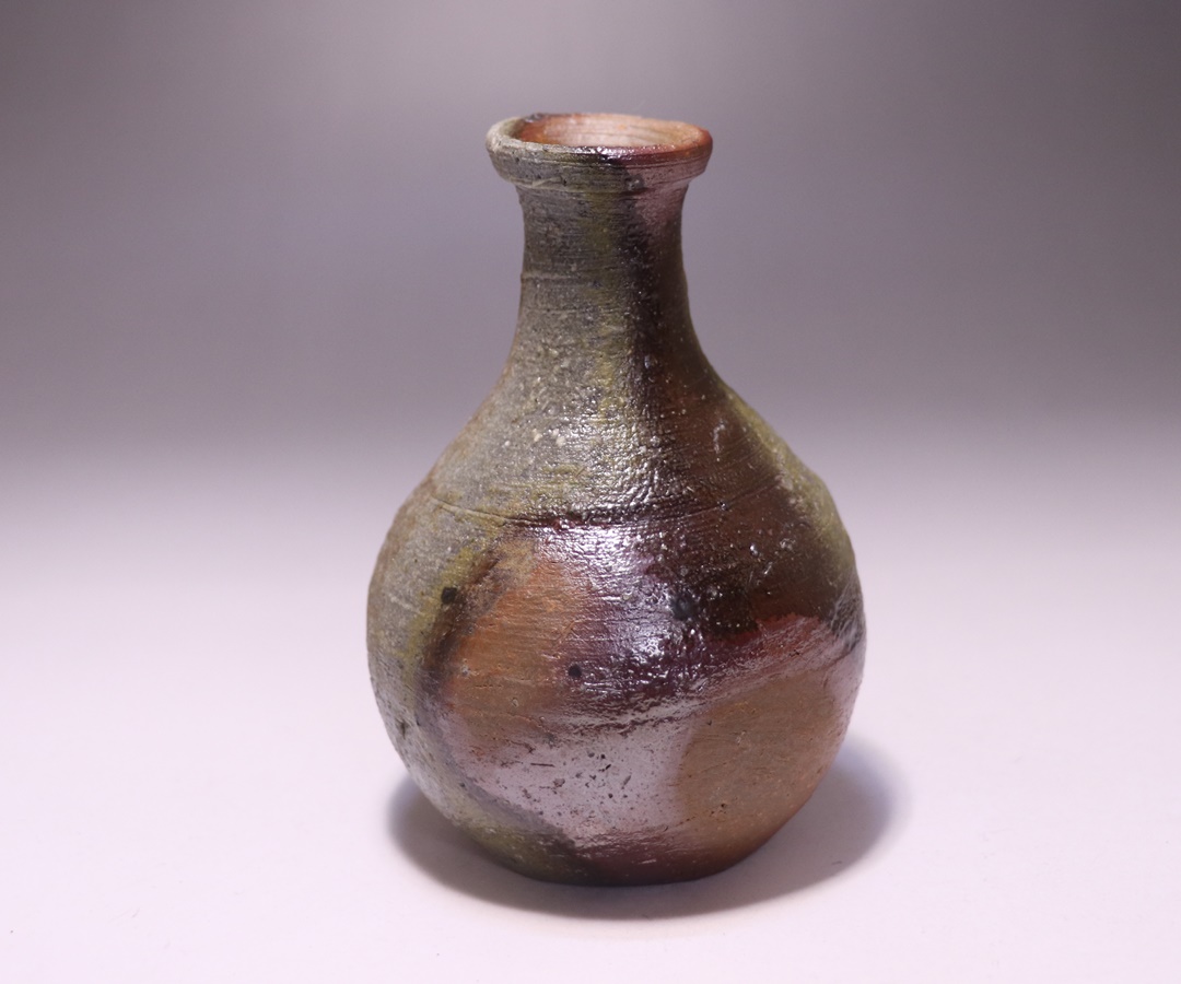 原田拾六 作 「備前小徳利」 ～備前焼専門卸小売店 川口陶楽苑～