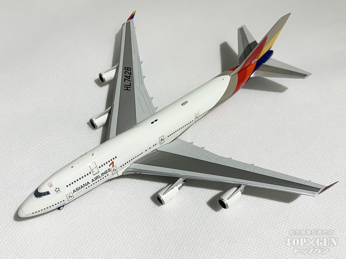 JC Wings 747-400 アシアナ航空「Last Flight」HL7428 1/400 [XX40221]