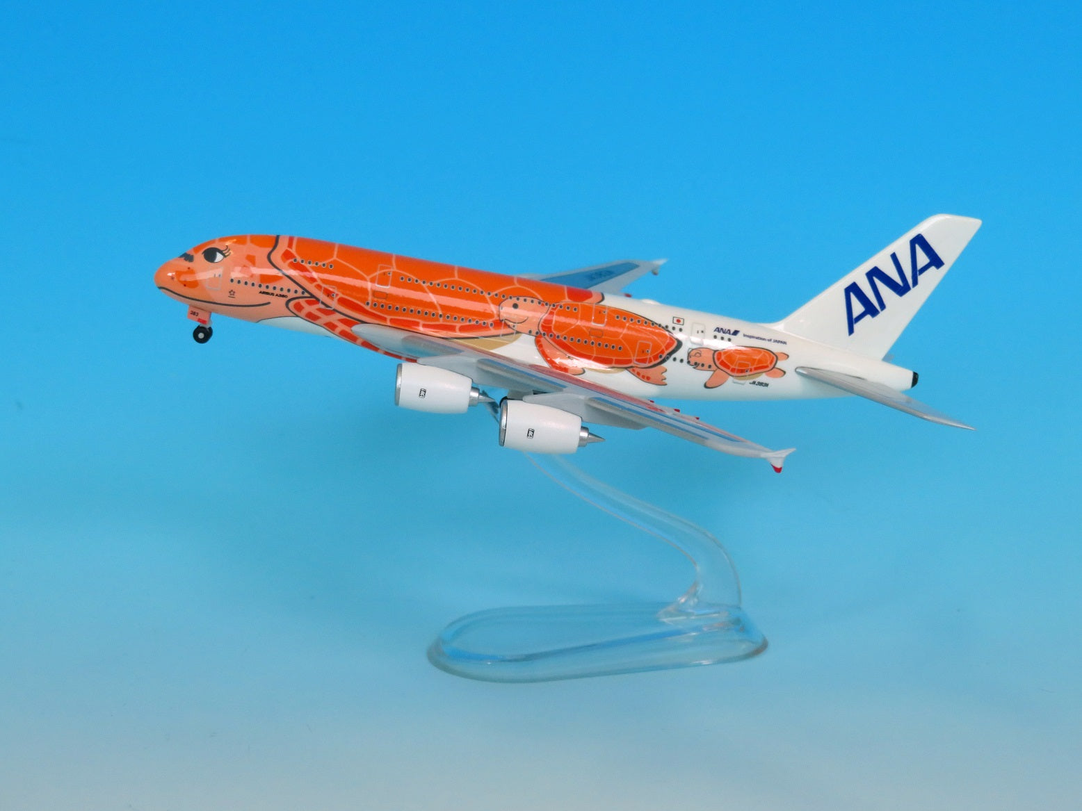 全日空商事 A380 ANA 全日空 FLYING HONU サンセットオレンジ