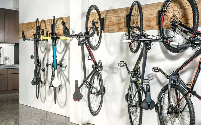 自転車ディスプレイラック｜トピーク - SWING-UP EX BIKE HOLDER