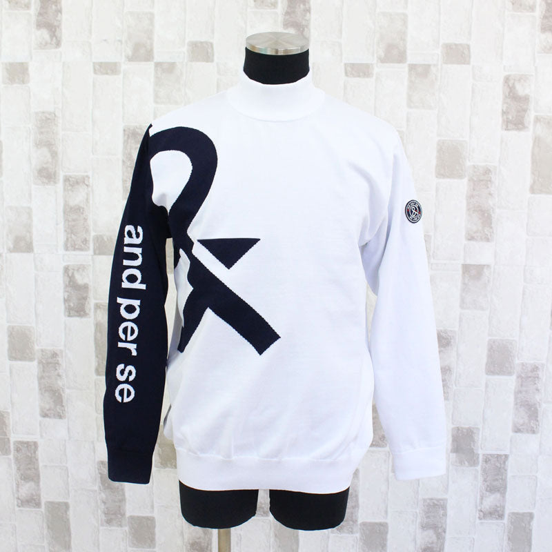 and per se アンパスィ ゴルフウェア メンズ ニットセーター トップス