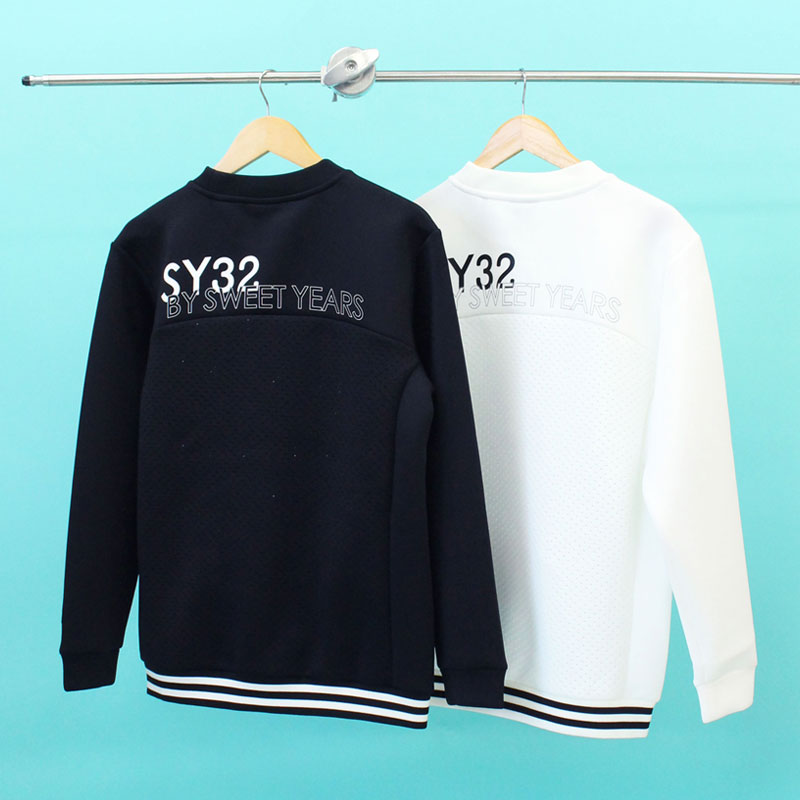 SY32 by SWEET YEARS ゴルフウェア メンズ トレーナー トップス 長袖