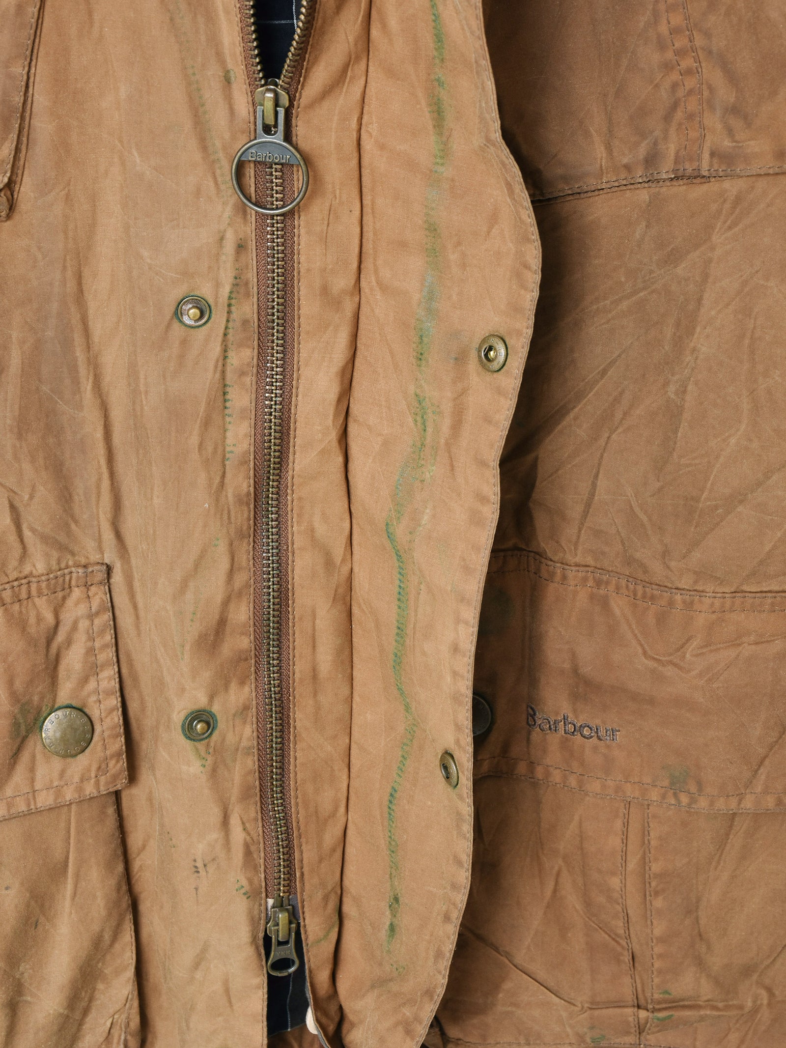 Barbour コーデュロイ襟 オイルドジャケット – 古着屋Top of the Hill