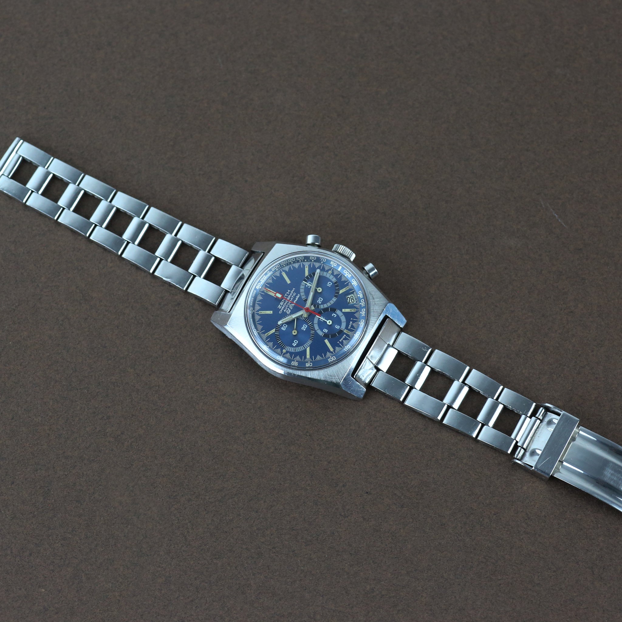 Zenith A3818 El Primero Vintage Chronograph – Tortoise Watches