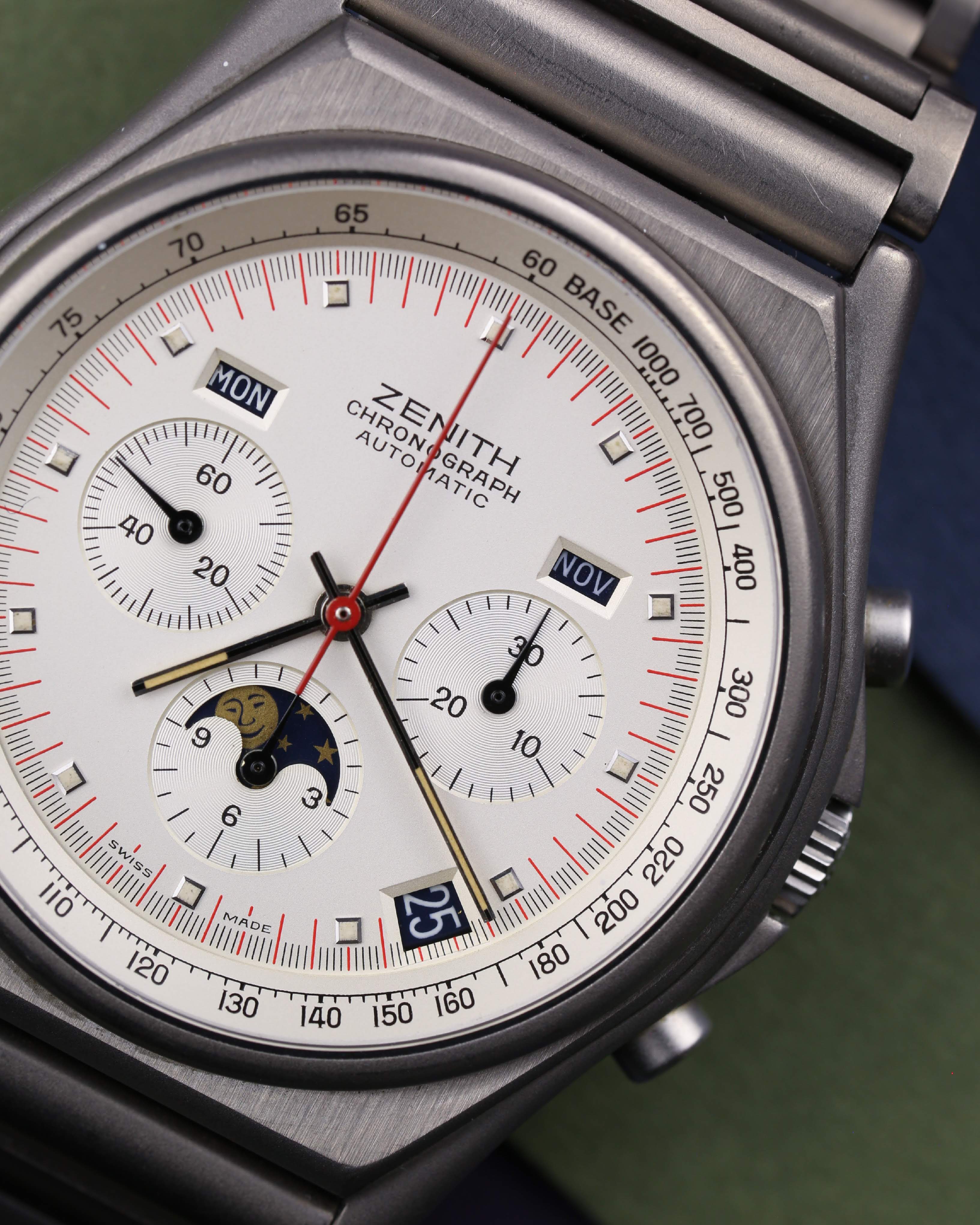 Zenith Port Royal Titanium 95.0100.418 Neo-Vintage Moonphase